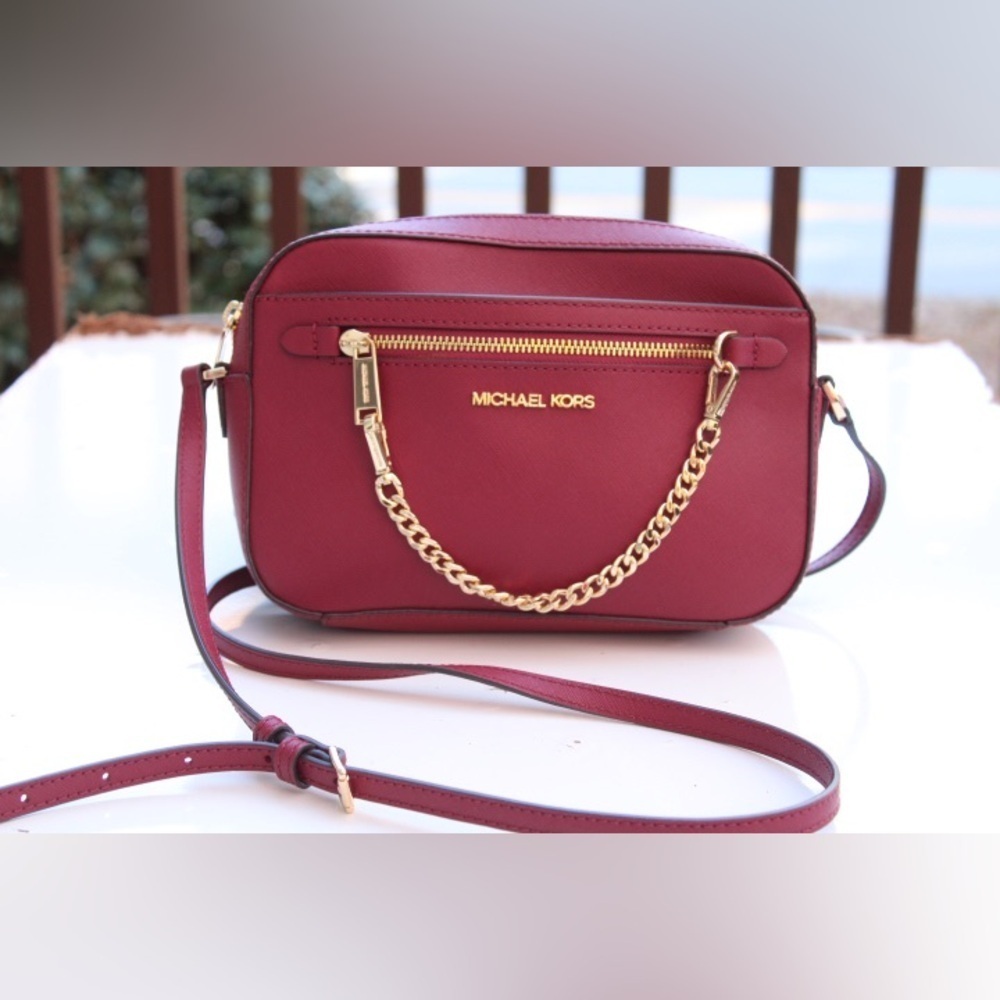 Michael Kors East West Jet set cross body bag - Picture 2 of 16